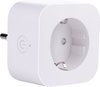 alpina Smart Home - Slimme Stekker - Smart Plug voor Binnen - 3680W - Tijdschema's - Verbruiksmeter - App en Stem Besturing