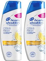 Head & Shoulders Shampoo - Citrus Fresh - 2 x 285 ml