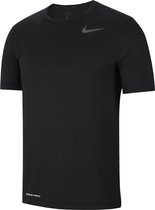 Nike Top S/S Hyper Dry Fitness Shirt Heren - Maat XL