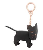 Ted Baker - Catiie Leather Cat - Luxe Sleutelhanger - Zwart - Rose Goud