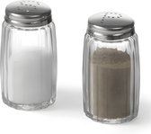 HandyGagdets - Zoutvaatje - Pepervaatje - Glas - 2 Stuks - Set - Luxe