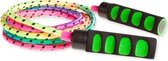 Jobber Ropes Playrope Springtouw - voor kinderen - gekleurd - rubber