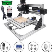 Laser Graveermachine Set | 2500mW Laser | DIY Graveerset | 10000Rpm | Lasercutter | Snijder | RVS