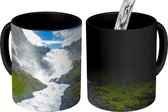 Magische Mok - Foto op Warmte Mok - Kjosfossen waterval foto - 350 ML