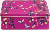 Boîte de rangement Orchard Butterfly - Rose - Rectangle - Boîte - 19,5 x 15,4 x 7,5 cm - Sara Miller London
