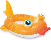 Intex Pool Cruiser - kinderboot - opblaasboot - vis - oranje