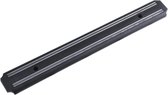 Magnetisch Messenblok zonder Messen - Magnetische Messenhouder met sterke Magneet - Zwart - Afmetingen: 33cm x 4,8cm x 1,2cm