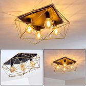 Belanian.nl -  Industrieel - Vintage Top  plafondlamp zwart, 4-lichtbronnen,Moderne Plafondlamp - Scandinavisch Boho-stijl  E27 fitting  Plafondlamp -  Eetkamer en  keuken Plafondl