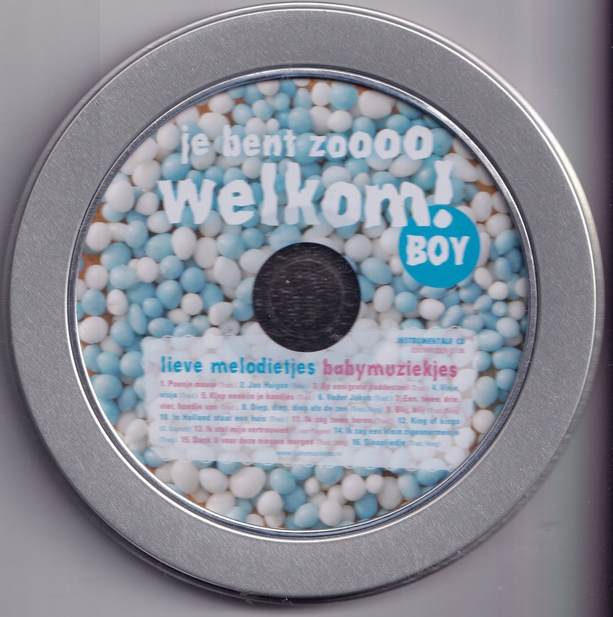 Je bent zoooo welkom, boy! / lieve melodietjes babymuziekjes (speeldoos)