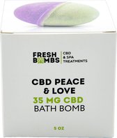 CBD -VREDE & LIEFDE -Bath Bombs 35mg