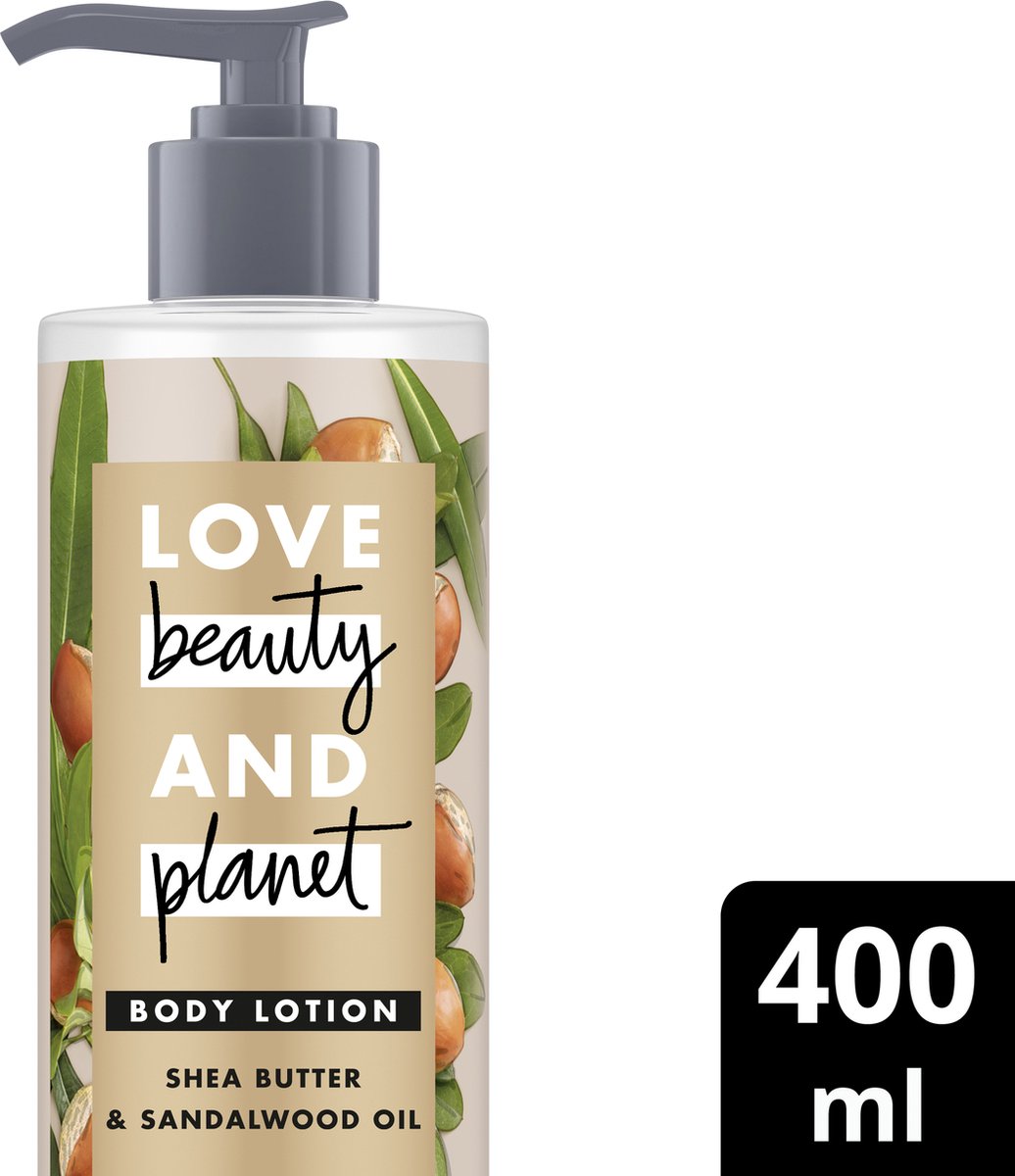 Love Beauty and Planet Shea Butter & Sandalwood Oil Shea Velvet Bodylotion - 400 ml