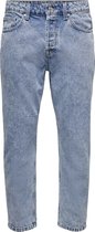 ONLY & SONS ONSAVI BEAM L.BLUE PK 1421 NOOS  Heren Jeans - Maat 32 X L34