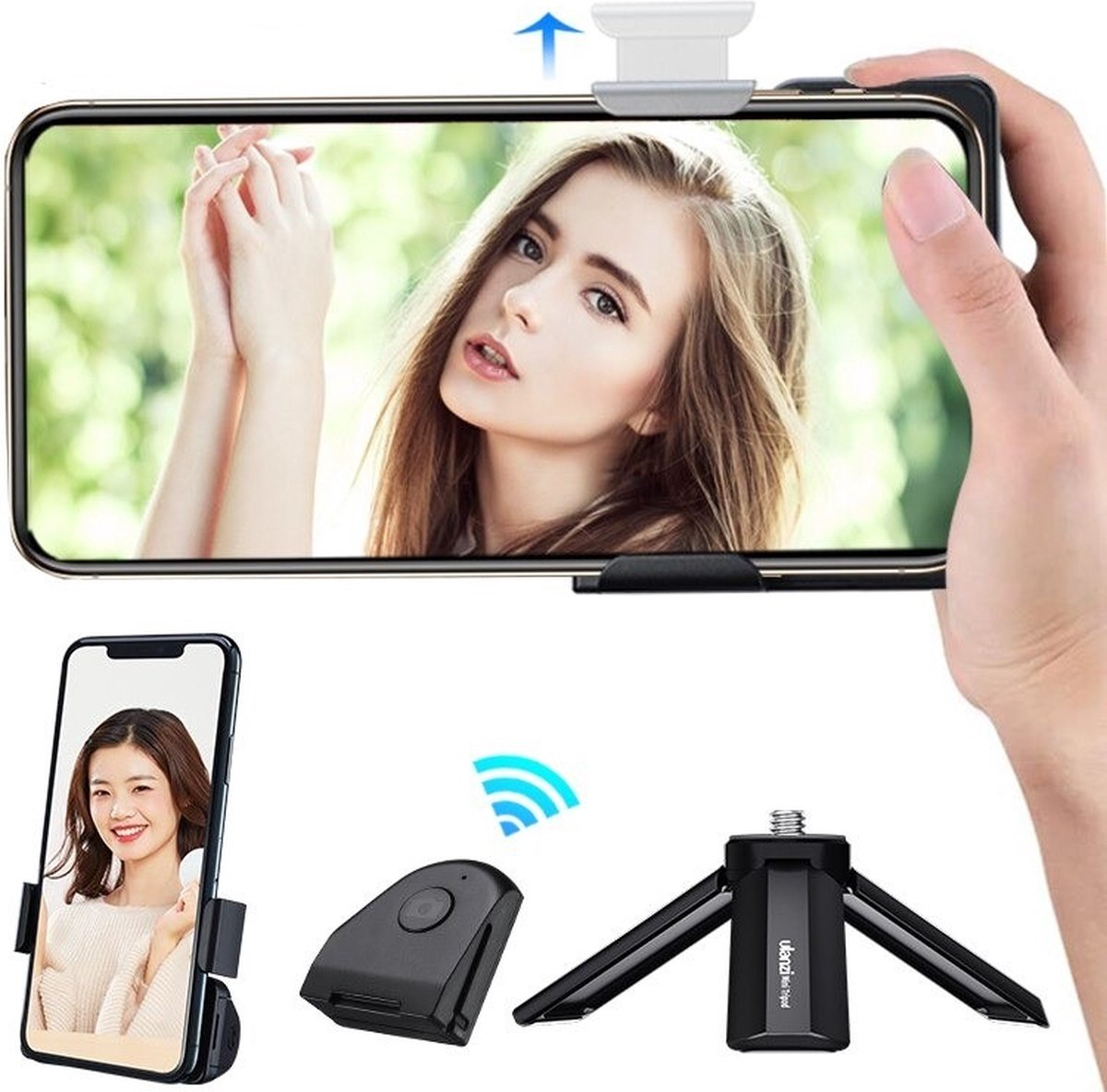 selfiestick zwevende handgreep statief waterdicht uittrekbaar selfie monopod voor Go Pro Hero 13 12 11 10 9 8 7 6 5 4 3, 3 DJI Action 5 Pro Action 4/3 Insta360 Action camera's