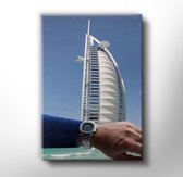 Patek Philippe  x Burj al Arab - Dubai - Canvas Schilderij - Museum Kwaliteit - 60x90