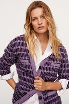 Mango Vest Gebreid Vest Met Knopen 17014064 65 Dames Maat - L