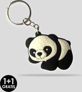 Panda Sleutelhanger - Fenom Sleutelhangers - 2 Stuks - Kinderen - Liefde - Origineel Cadeau