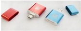 OTG Connector - Micro USB naar micro SD Lezer