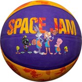 Spalding Space Jam Tune Squad Ball 84602Z, Unisex, Purper, basketbal, maat: 5