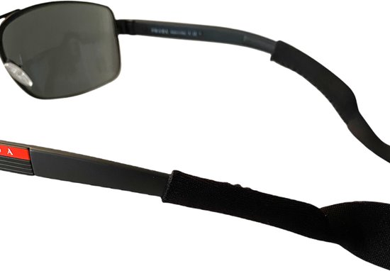 Eyezoo® - Brillenkoord - Brilband - Sport - Watersport - Neopreen - Zwart - Zonnebril Touwtjes - Bril Touwtjes - Eyezoo®