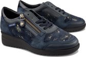 Mephisto IASMINA Dames veterschoen - Donkerblauw - Maat 39