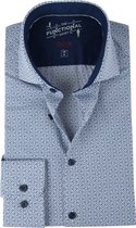 Pure - H.Tico The Functional Shirt Dessin - 42 - Heren - Slim-fit