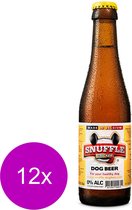 Snuffle Dog Beer - Hondensnacks - 12 x Kip 250 ml