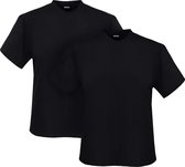 Adamo T-shirt ronde hals Marlon zwart 2-pack (Maat: 5XL)
