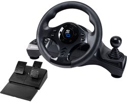 Subsonic Superdrive GS 750 gamingstuur met pedalen, schakelpeddels en schakelhendels | Racestuur voo