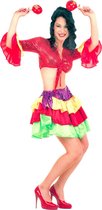 Brazilie & Samba Kostuum | Braziliaanse Move Your Body Kostuum Vrouw | Small | Carnaval kostuum | Verkleedkleding