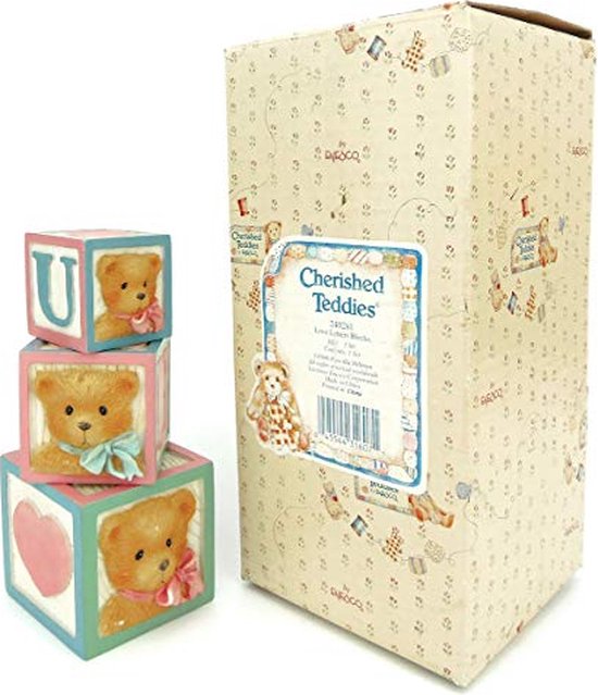 Cherished Teddies - 240281 - Love Letters Block