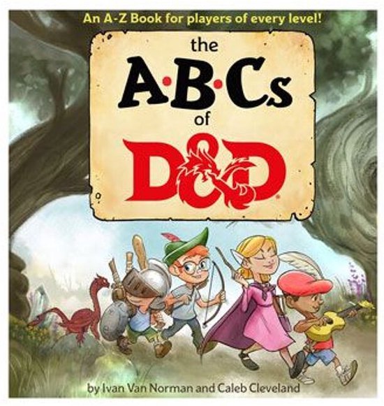 Boek: Dungeons & Dragons - Book The ABCs of D&D (UK), geschreven door Ivan van Norman