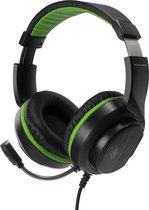 Deltaco GAM-128 Stereo Gaming headset - On-Ear - Kabel - Xbox Series S/X - Zwart/Groen