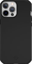 ITSkins Silk cover voor iPhone 13 Pro Max - Level 2 bescherming -  Zwart