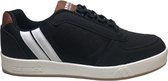 Patrick Mt 41 veter vegan sneakers PA002433 zwart wit