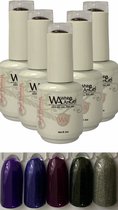 Gellex- White Angel- Gellak 5-delige Set – Gelpolish Set- Gel Nagellak set #1- 15ML