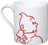 Tasse Tintin - mug silhouette Tintin