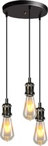 OHNO Woonaccessoires Lamp Nova - Hanglamp, Woondecoratie, Verlichting, Home Decoratie, industriele lamp, industrieel - Zwart