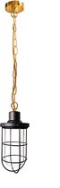 OHNO - Woonaccessoires - Meridian Hanglamp - Zwart, Goud - Tijdloos - Modern - Industrieël