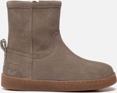 Muyters Enkellaarsjes taupe Suede - Dames - Maat 32