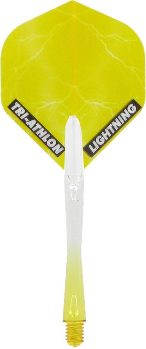 McKicks Flights & Shafts Thunder & Lightning Yellow