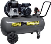 MECAFER Compressor - 425191 - 100L - 3HP Eco - Donkergrijs