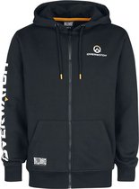 Overwatch - Logo Hoodie met rits - Maat  L