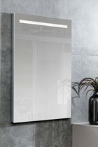 Spiegel - Uno spiegel met geïntegreerde LED verlichting horizontaal - met bevestiging - 1600 x 600mm - badkamerspiegel - passpiegel