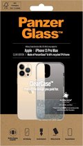 PanzerGlass Hoesje Geschikt voor iPhone 13 Pro Max - PanzerGlass Anti-Bacterial ClearCase - transparant