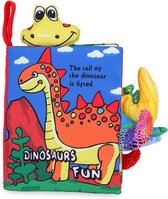 Baby boek/knisperboekje /baby born/sinterklaas/ kerstcadeau/ boek voor kinderen/  Educatief Baby Speelgoed /Zacht Baby boek /Zacht Speelgoed/Speelgoed voor baby/ Speelgoed Voor Kinderen/ "dinosaurs fun""