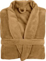 Badjas COSY microflannel- L/XL - unisex, indian tan