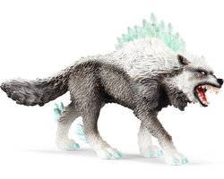 foto van schleich ELDRADOR CREATURES - Sneeuwwolf - Speelfiguur - Kinderspeelgoed voor Jongens en Meisjes - 7 tot 12 jaar - 42452