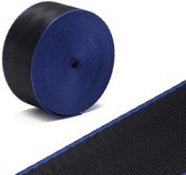 Autogordel Polyester/Nylon in kleur Zwart/blauw