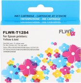 FLWR - Inktcartridge / T1284 / Geel - Geschikt voor Epson