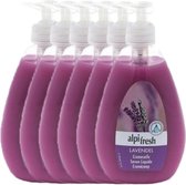 Alpifresh Lavendel Handzeep - 6 x 500 ml